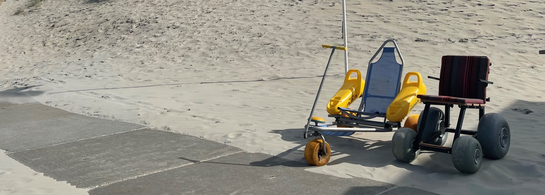 (Strand)Rollstühle - VVV Ameland