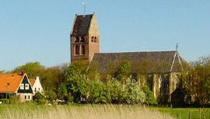 Niederländisch-reformierte Kirche in Hollum, auf Ameland.
