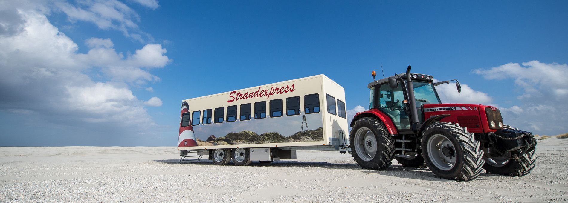 Strandexpress P.S. van Tuinen - VVV Ameland