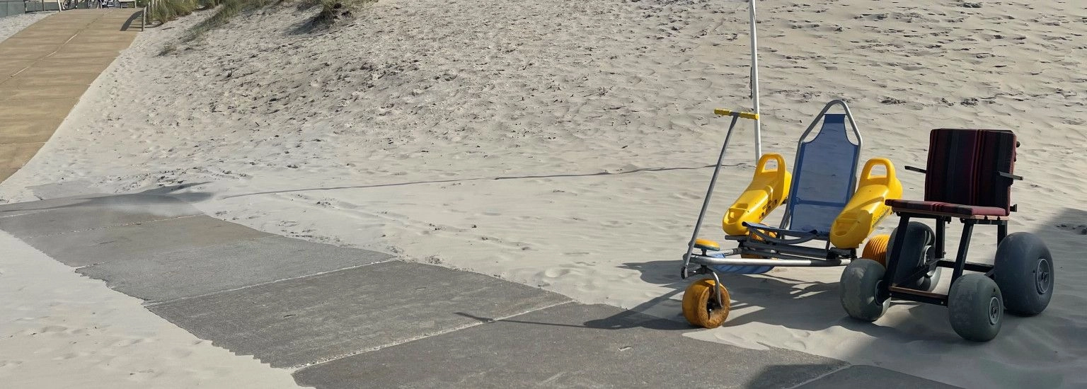 (Strand)Rollstühle - VVV Ameland
