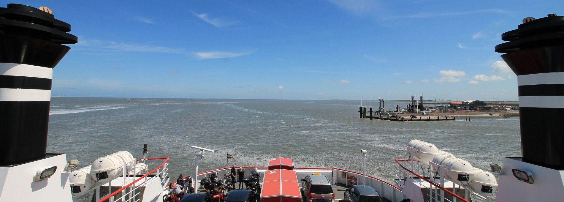 Abfahrtszeiten von Ameland nach Holwerd