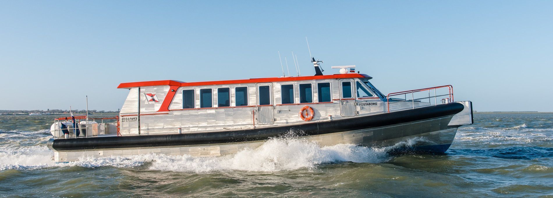 Schnell nach Ameland Schnelldienst M.S. Fostaborg - VVV Ameland