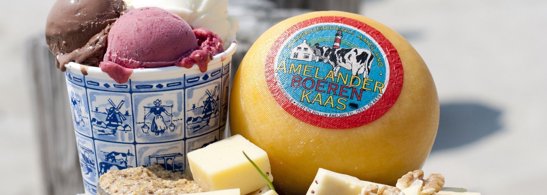 Ameländer Bauernkäse und Bauerneis - VVV Ameland