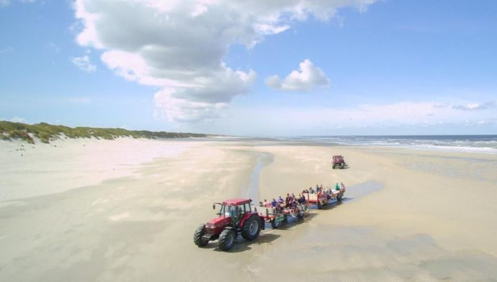 Traktorfahrten am Strand - VVV Ameland