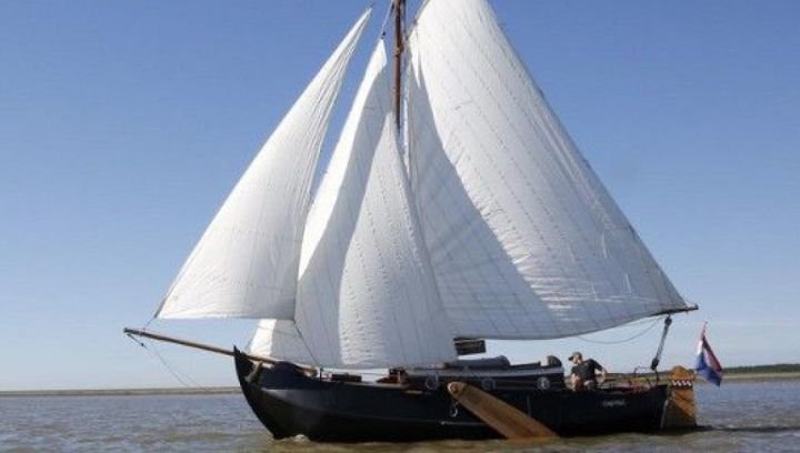 Zeilen op de Waddenzee met platbodem Lutje Wad - VVV Ameland