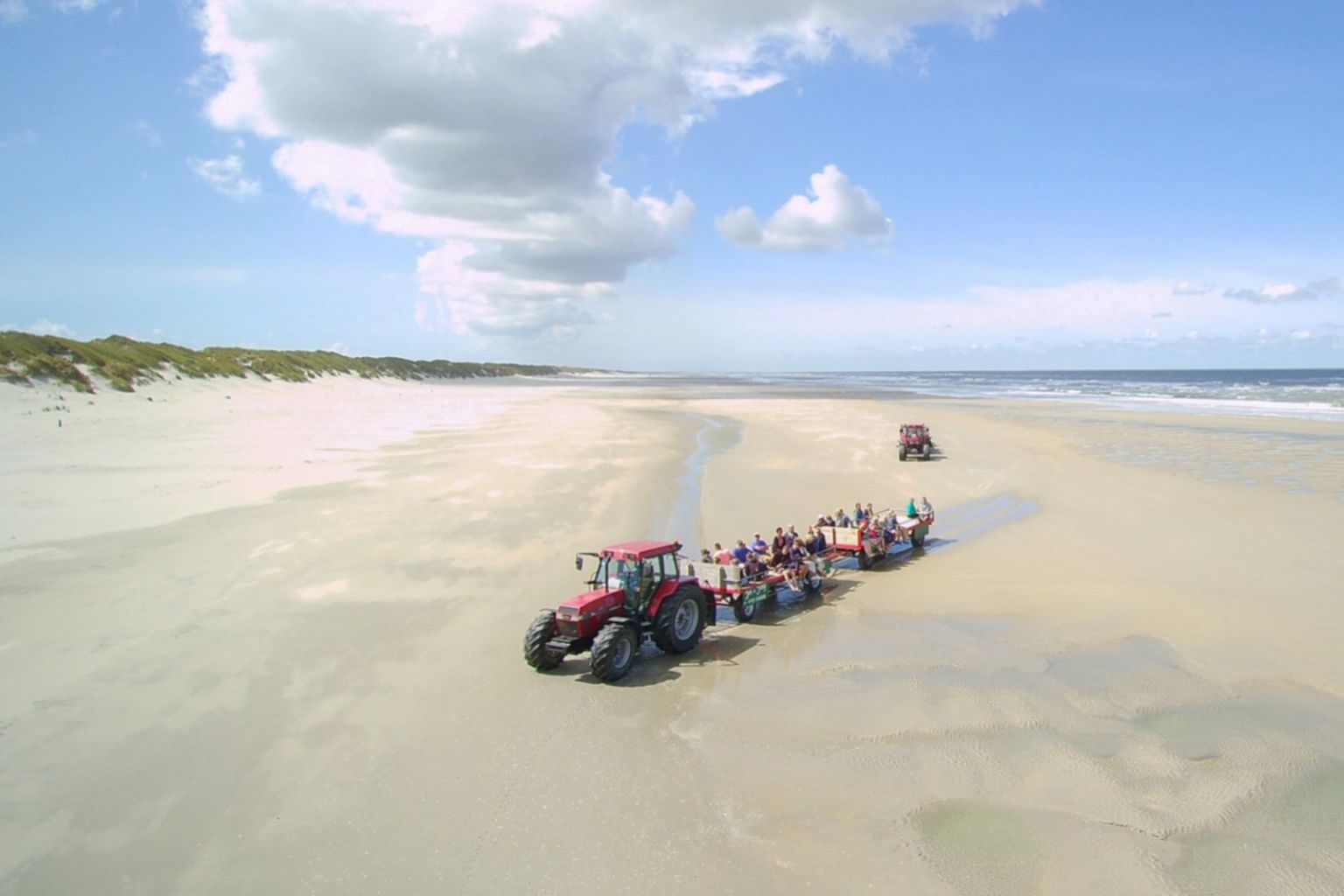 Strandfahrt mit Joh. de Jong
