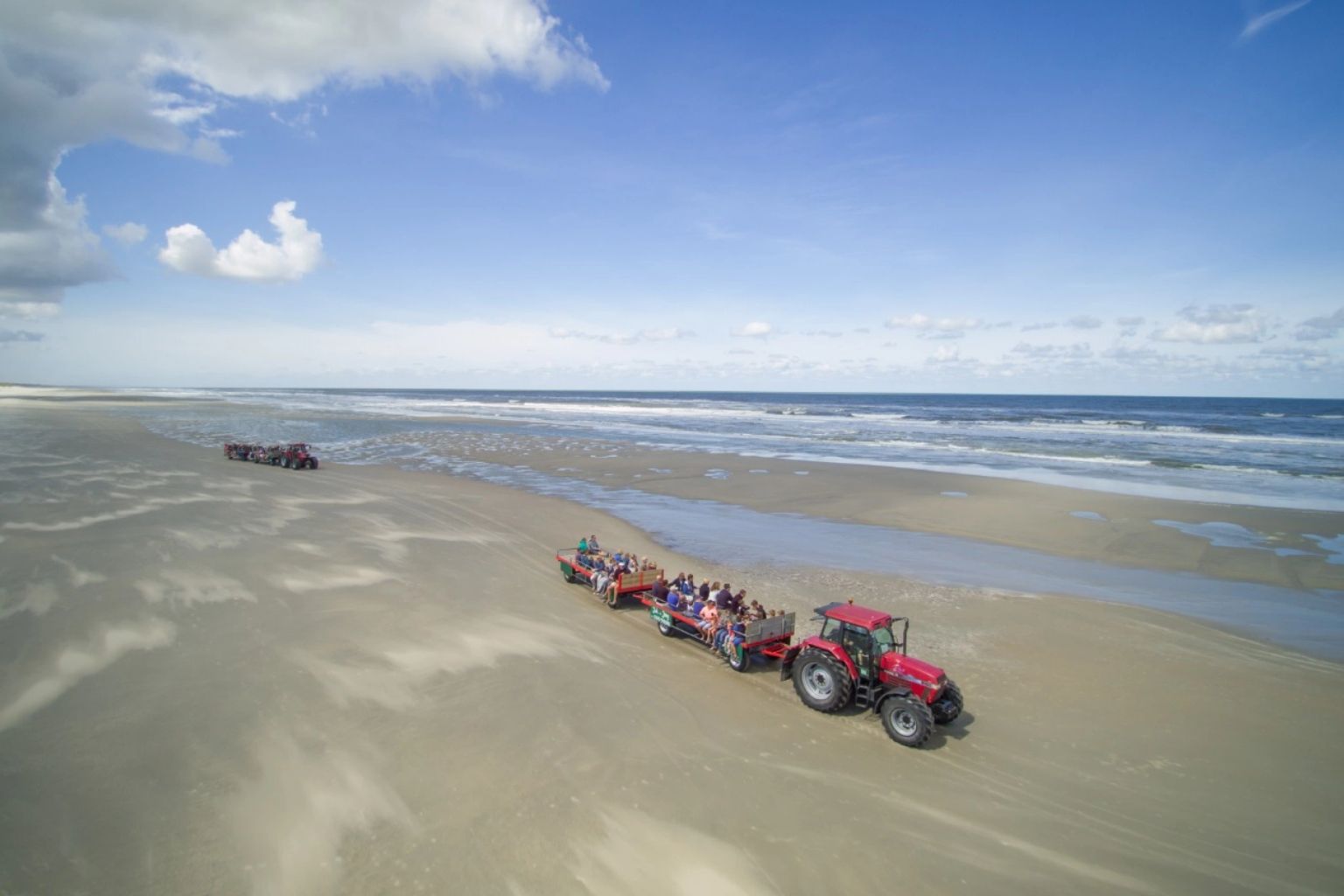 Strandfahrt mit Joh. de Jong