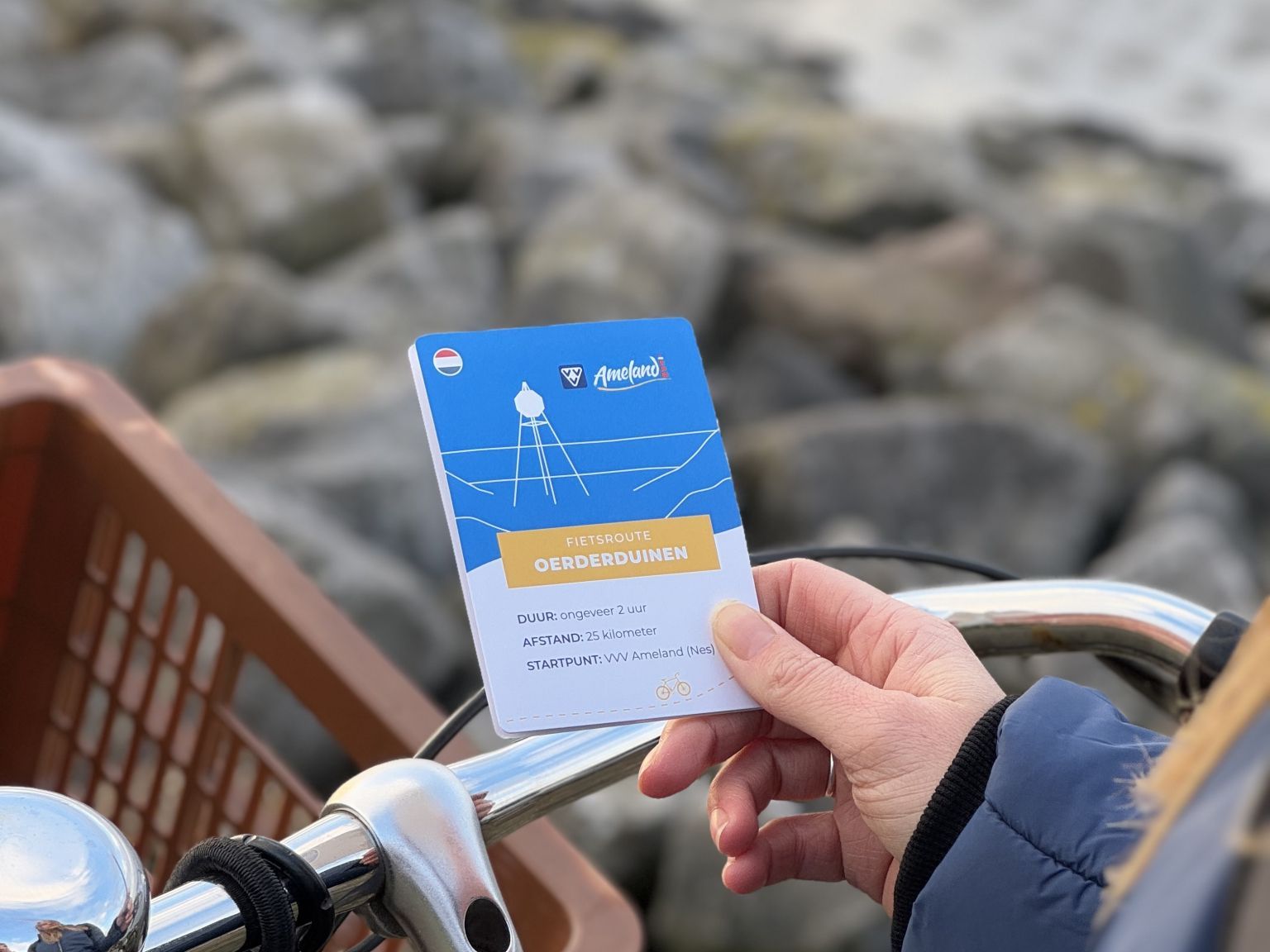Fahrradroute „Oerderduinen“ – ca. 25 km- webshop VVV Ameland