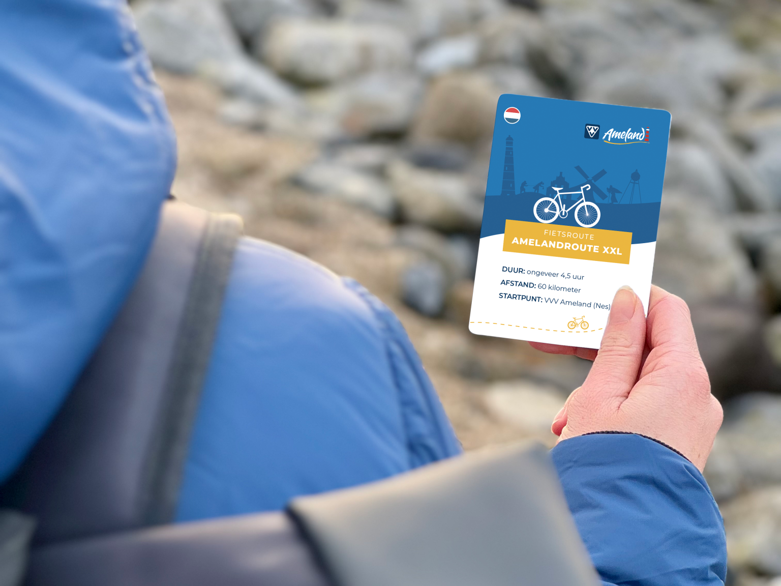 Fahrradroute „Amelandroute XXL“ – ca. 60 km - VVV Ameland
