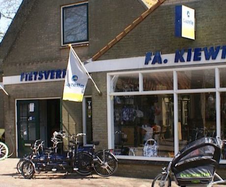 Fahrradverleih Kiewiet - Standort Zentrum Nes - VVV Ameland