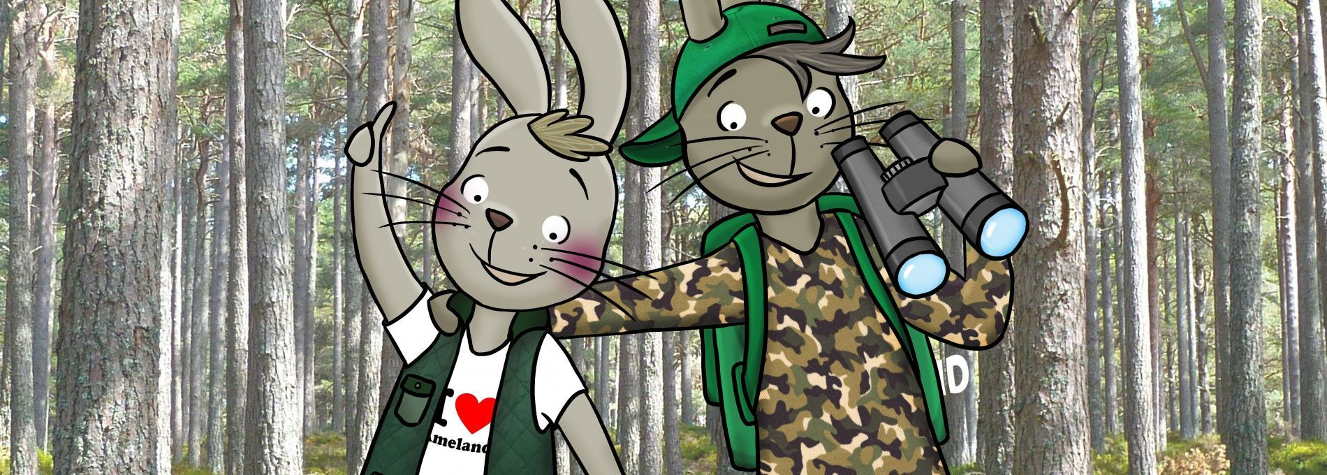 Rucksackroute Junior Förster - VVV Ameland