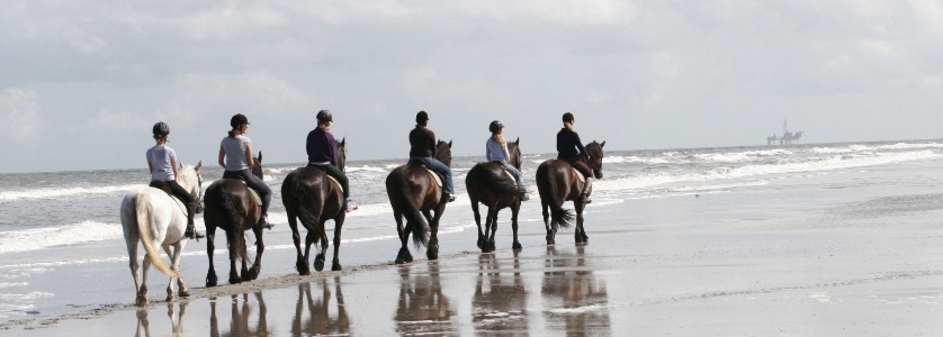 Reitstall 't Jutterspad auf Ameland