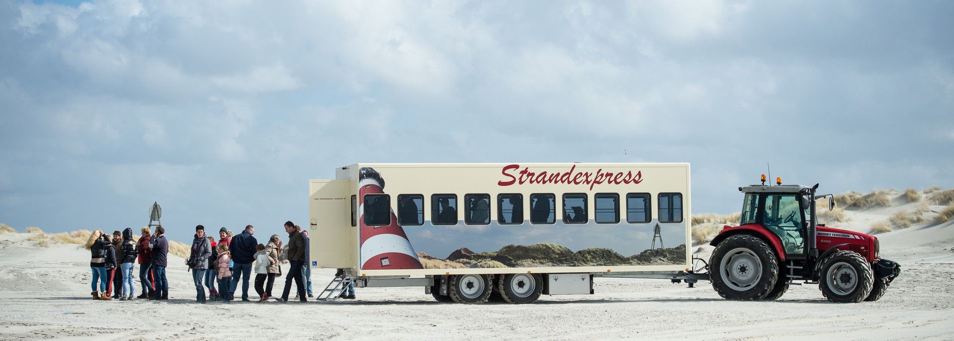 Strandexpress P.S. van Tuinen - VVV Ameland
