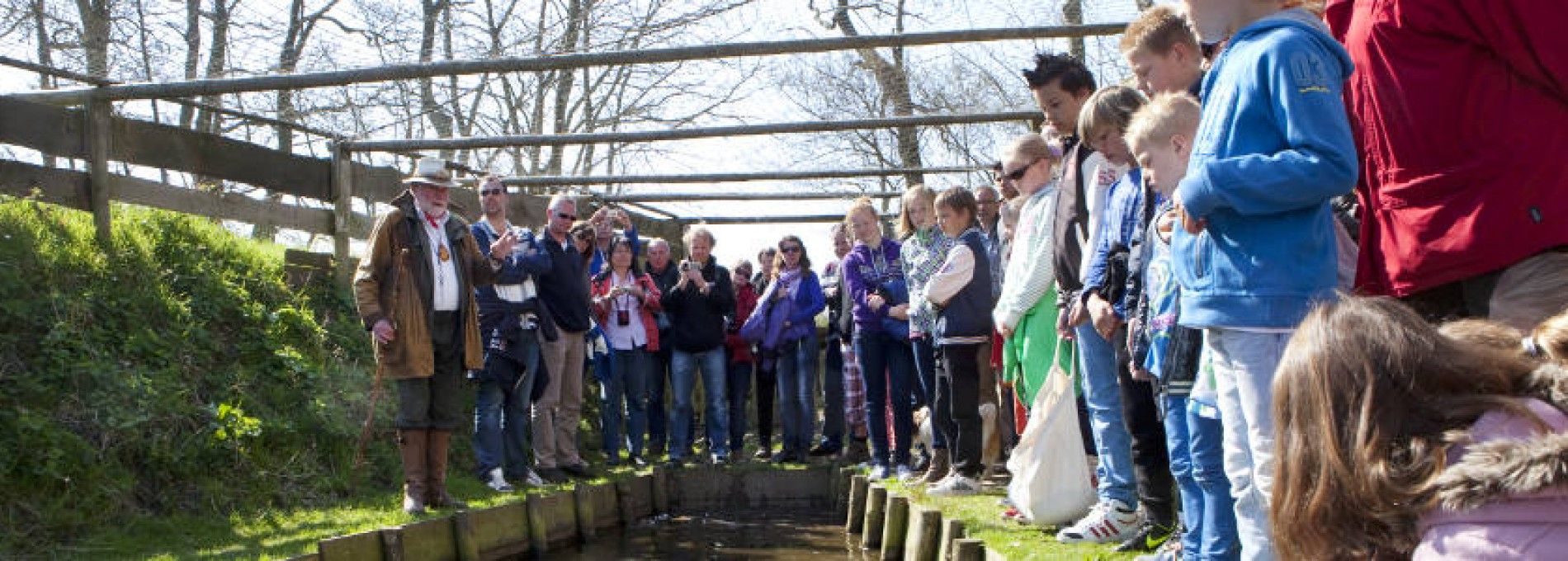 Exkursion im Entenfang Ameland