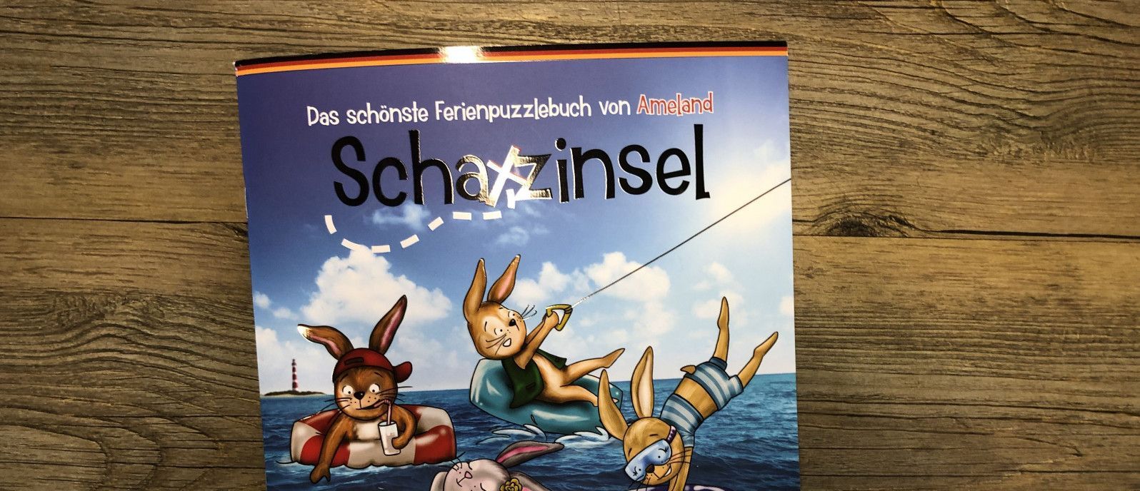 Ferienpuzzlebuch 'Schatzinsel' - webshop VVV Ameland