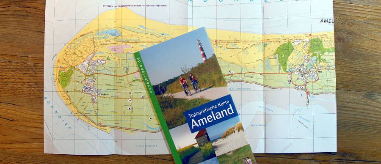 Topografische Karte - webshop VVV Ameland