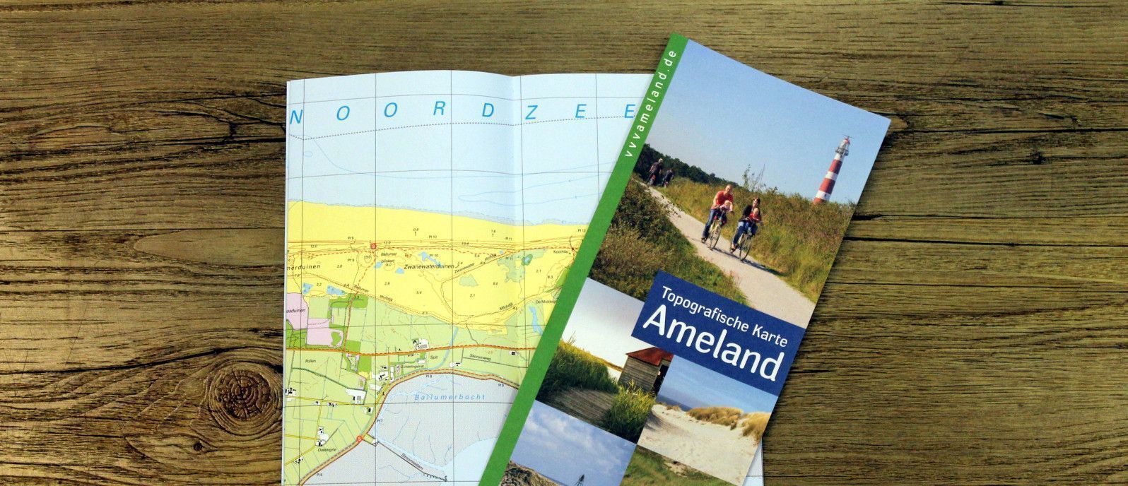Topografische Karte - webshop VVV Ameland