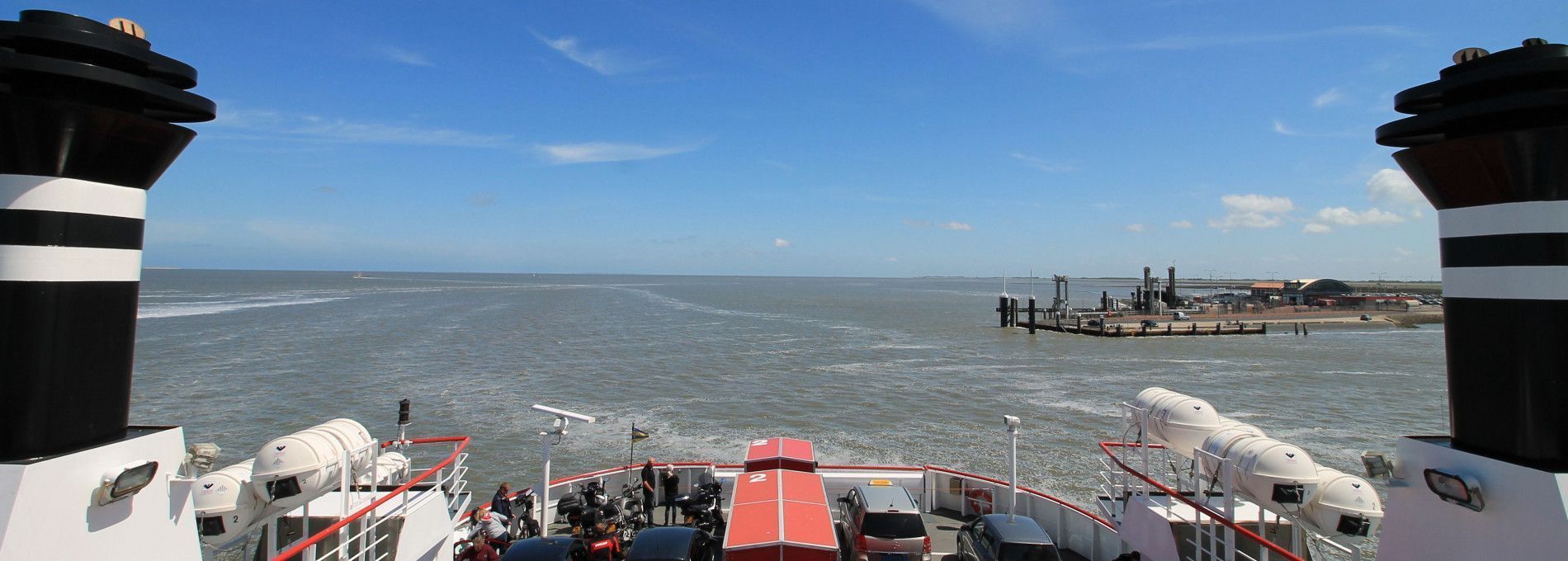 Abfahrtszeiten von Ameland nach Holwerd