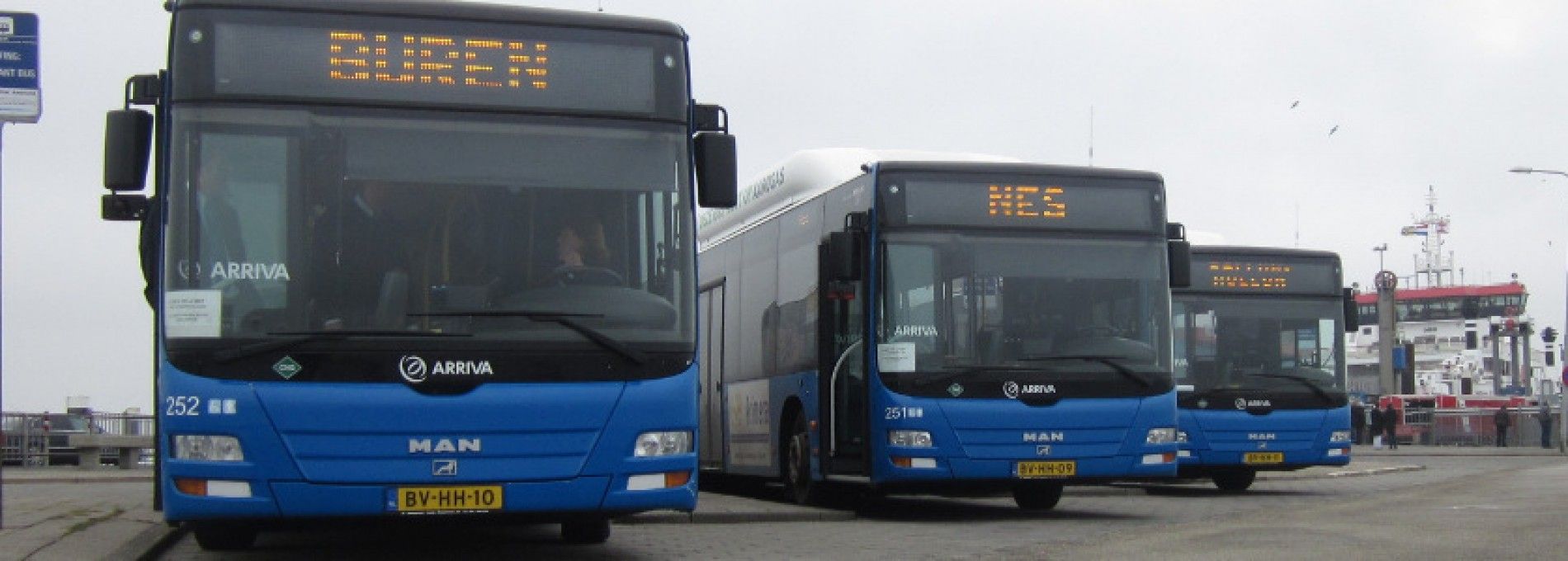 Busverkehr auf Ameland