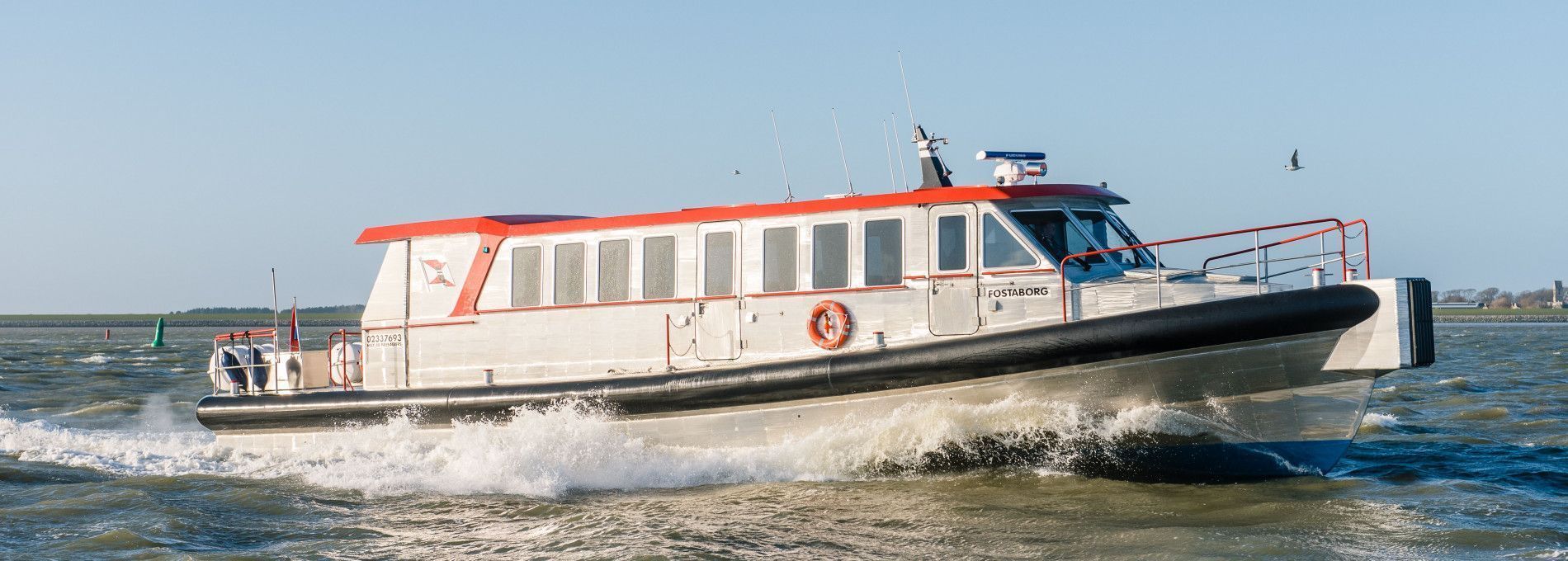 Schnell nach Ameland Schnelldienst M.S. Fostaborg - VVV Ameland