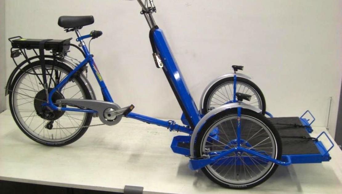 Rollstuhlplattform-Fahrrad - VVV Ameland